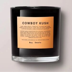 New! Boy Smells Cowboy Kush 8.5 oz. Candle